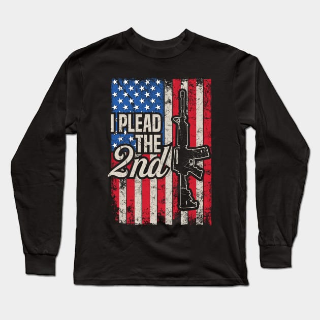 I Plead the 2nd Long Sleeve T-Shirt by XXII Designs